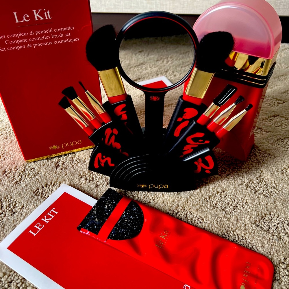 Pupa Le Kit Complete Cosmetic Brush Set